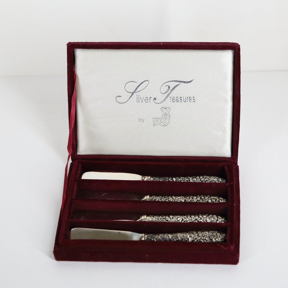 Silver Treasures by J small butter knives